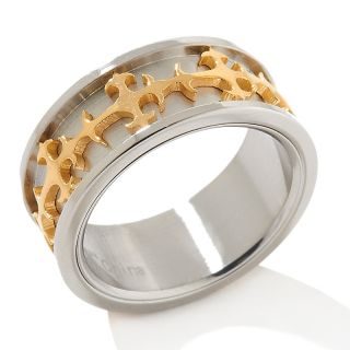  stainless steel cross band ring note customer pick rating 15 $ 9 95