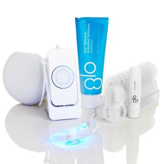 GLO Science Teeth Whitening System with G Vials and Toothpaste