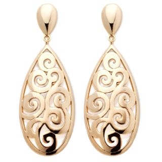  yellow bronze swirl drop earrings note customer pick rating 15 $ 29 95