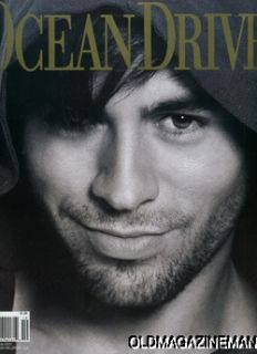 Enrique Iglesias Ocean Drive magazine October 2011 