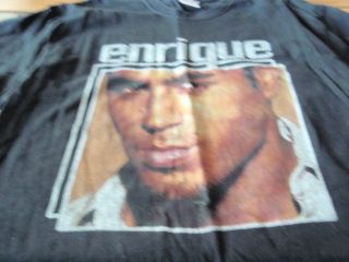 Enrique Iglesias T Shirt XL