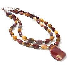 jay king 2 strand beaded mookaite 18 drop necklace d 2012021016083609