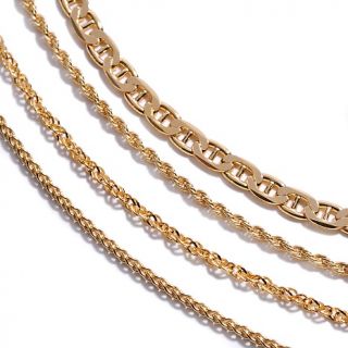  set of 4 chain link 18 necklaces rating 4 $ 69 95 or 2 flexpays of