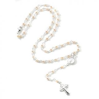 Jewelry Necklaces Drop Gemstone Sterling Silver 19 Rosary Necklace