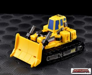Transformers G2 MAKETOY Devastator BULLODZER & EVCAVATOR SET NEW