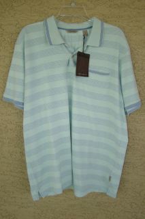 NWT Ted Baker London $110 Edmond Polo Shirt Mens XXL 6 Green