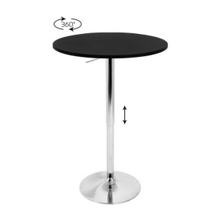 elia adjustable height bar table from brookstone perfect bar table to