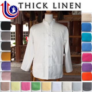Thai Chinese Linen Shirts★highest Quality Linen★pick Colors★s