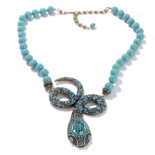 Heidi Daus Mystical Serpent Crystal Accented 20 1/2 Necklace
