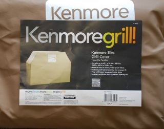 Kenmore Elite 15872 Barbecue Grill Cover Tan 65x26x48 NEW