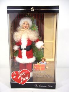 Santa Ethel Mertz Vivian Vance Platinum Label Barbie Collectible