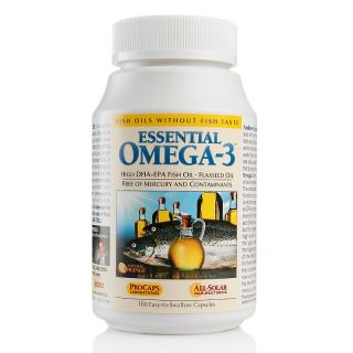 Andrew Lessman Essential Omega 3   No Fishy Taste   Orange   180