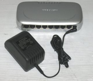 Netgear FS608 V2 8 Port 10 100 Network Ethernet Switch