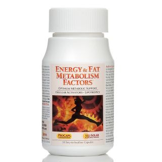  Energy, Fat Metabolism Factors Supplements   30 Caps