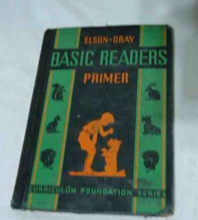 ELSON GRAY BASIC READER PRIMER 1936 Miriam Story Hurford