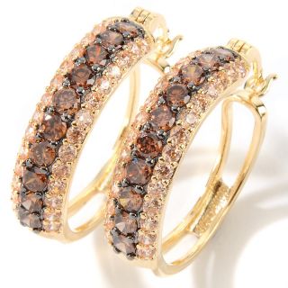  and chocolate pave hoop earrings note customer pick rating 25 $ 79 95