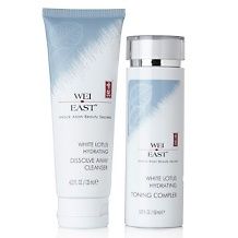 wei east white lotus hydration cleanser and toner $ 30 00