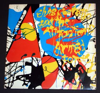Elvis Costello The Attractions Signed Autographed Album