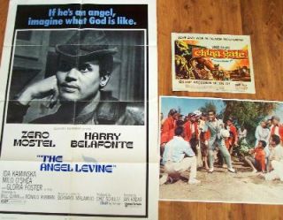 Belafonte Nat King Cole Sammy Davis Jr 3 Orig US Movie Posters