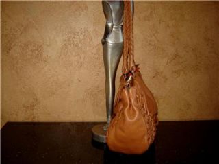 Elliott Lucca Amber Leather Sac Bag Tote Purse Handbag