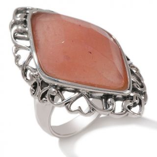  quartzite sterling silver statement ring rating 10 $ 35 97 s h