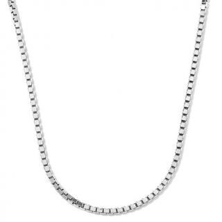 Technibond® Adjustable Slide Box Chain 30 Necklace