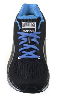 Puma Mens Running Shoes Faas 500 Black Silver Blue Aster 185160 14