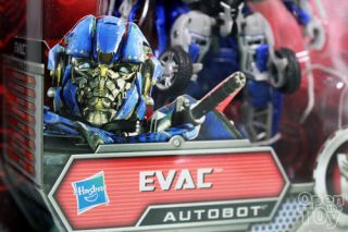 EVAC Transformers Figure Universal Studios Exclusive Mint Cond Brand