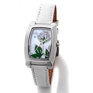 Jewelry Watches Womens Croton Ladies Handpainted Floral Dial