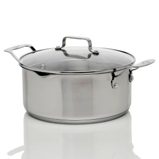 Emerilware™ Stainless Steel 5qt Stockpot with Straining Lid