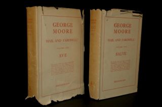 1947 2vol Hail Farewell George Moore Biography Irish