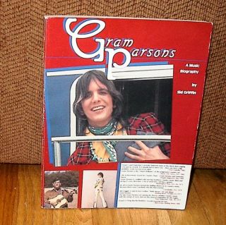  Gram Parsons A Music Biography 1st PB Byrds Emmylou Harris
