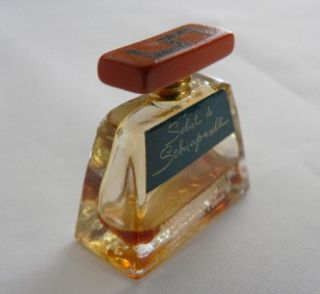 Vintage Elsa Schiaparelli Salut 1934 Perfume Parfum 1 Dram Bottle Mini