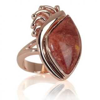 Jewelry Rings Gemstone Jay King Orange Coral Copper Ring