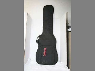esp ltd b 104 bass guitar in soft case black