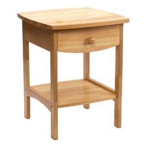 Nightstands Night Stand End Table Tables Stands Natural Bedroom Drawer