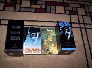  VIDEO PACKAGE THE TRILOGY 2 SETS THE MAKING OF WARS & EWOK ADVENTURE