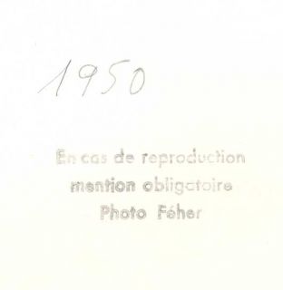 Laboratory Study France Old Emeric Feher Photo 1950