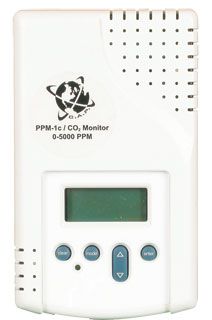 CO2 ppm Monitor Complete w ppm Sensor Part per Million