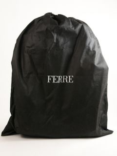 New Gianfranco Ferre Black Gray Luggage Duffle Bag