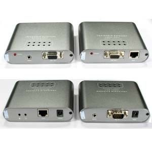 500ft VGA Audio Extender Via Ethernet Cable