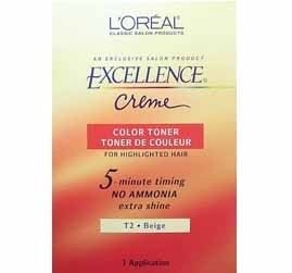 Oreal Excellence Creme Color Toner for Highlighted Hair Choose Color