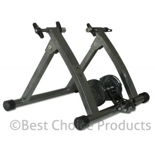 New Indoor Exercise Bike Bicycle Trainer Stand W/ 5 Levels Resistance