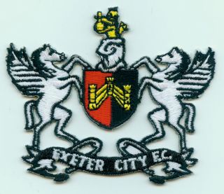  Exeter City England Football Embroidered Patch