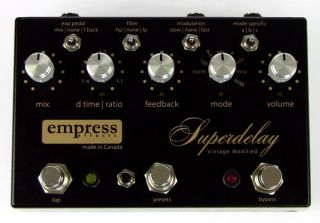 Empress Effects Vintage Modified Superdelay Delay Pedal