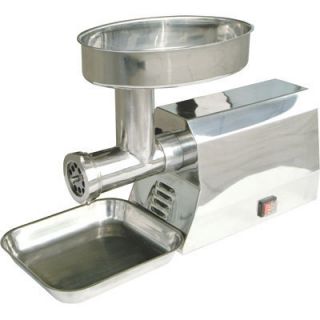 Kitchener Electric Meat Grinder 8 Stainless Steel 3 8 HP MG 207425