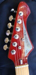 Vintage C F MARTIN ELECTRIC GUITAR W GROVER TUNERS STINGER SSX