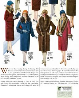 Montgomery Ward Fashions of Twenties 1927 28 Pre Depression Children