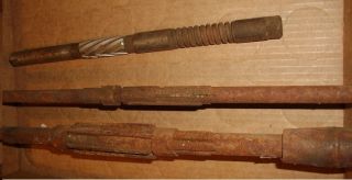 Vintage Tools for Lathe Maybe Early 1900s Wood Tray