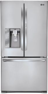 LG 30.5 Cu.Ft. French Door Refrigerator Door in Door Stainless